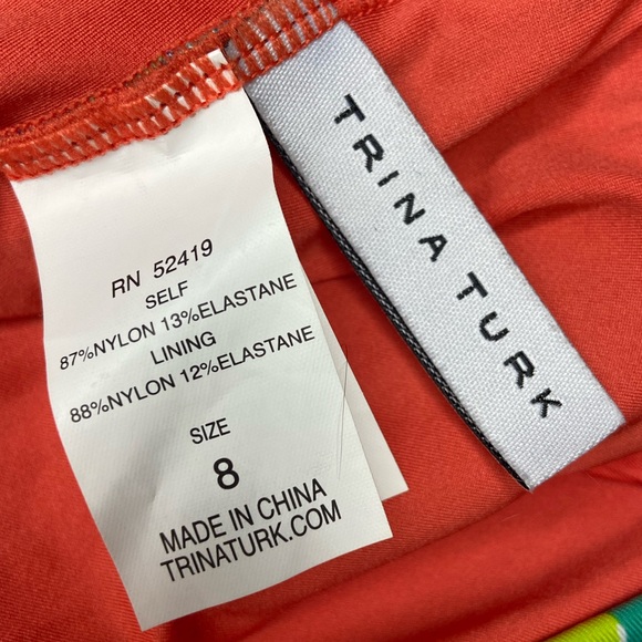 Trina Turk Multicolor Women’s Swim One Piece - Picture 3 of 3